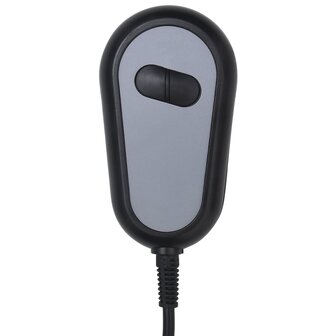 Massagestoel elektrisch stof wijnrood 9