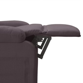 Massagestoel stof donkerbruin 8