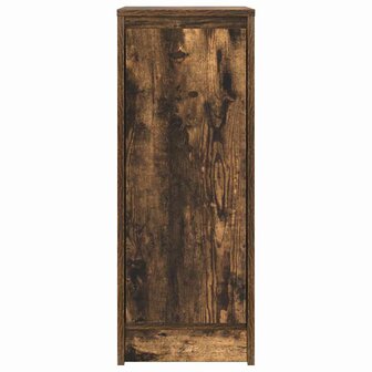 Dressoir 29,5x34x76 cm bewerkt hout gerookt eikenkleurig 6