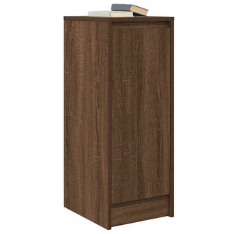 Dressoir 29,5x34x76 cm bewerkt hout bruin eikenkleurig 4