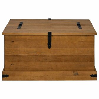 Opbergkist HALDEN 91x91x47 cm massief grenenhout 3