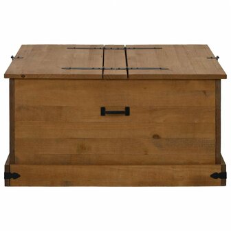 Opbergkist HALDEN 91x91x47 cm massief grenenhout 4