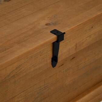 Opbergkist HALDEN 91x91x47 cm massief grenenhout 7