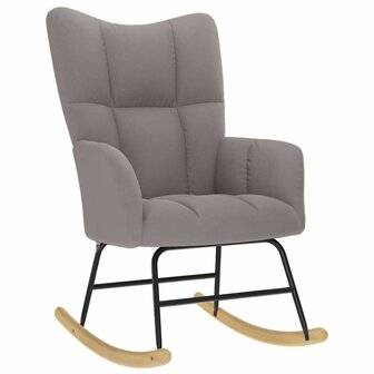 Schommelstoel stof taupe 1