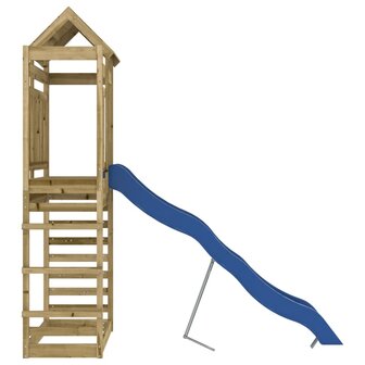 Speelhuis ge&iuml;mpregneerd grenenhout 6