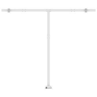 Luifel vrijstaand handmatig uittrekbaar 400x300 cm antraciet 9