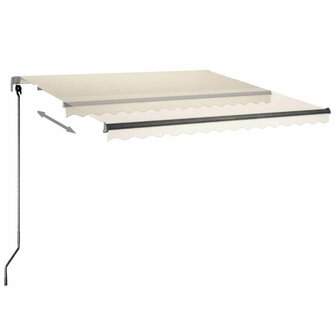 Luifel vrijstaand automatisch 300x250 cm cr&egrave;mekleurig 3