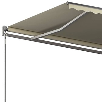 Luifel vrijstaand automatisch 300x250 cm cr&egrave;mekleurig 6