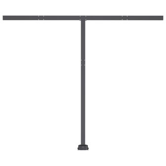 Luifel vrijstaand automatisch 300x250 cm antracietkleurig 8