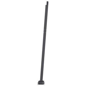 Luifel vrijstaand handmatig uittrekbaar 350x250 cm cr&egrave;mekleurig 9