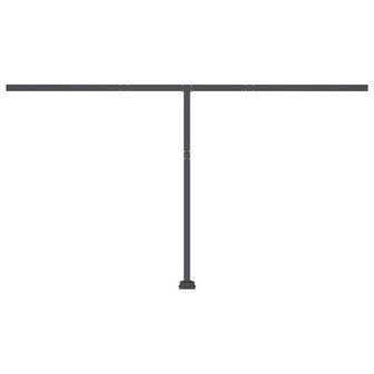 Luifel vrijstaand automatisch 400x300 cm geel en wit 8