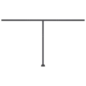 Luifel vrijstaand automatisch 400x300 cm antracietkleurig 8