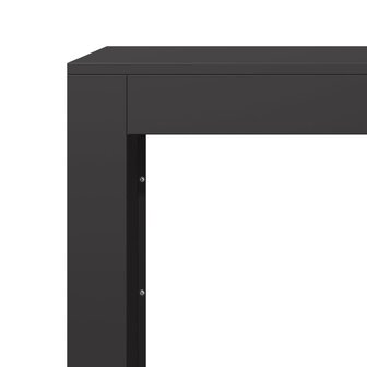 Haardhoutrek 60x40x80 cm staal zwart 7