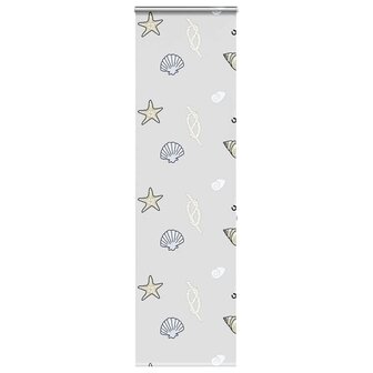 Doucherolgordijn met cassette 70x240 cm stofbreedte 66 cm 1