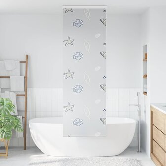 Doucherolgordijn met cassette 70x240 cm stofbreedte 66 cm 2