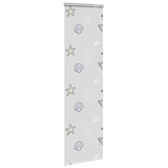 Doucherolgordijn met cassette 70x240 cm stofbreedte 66 cm 3