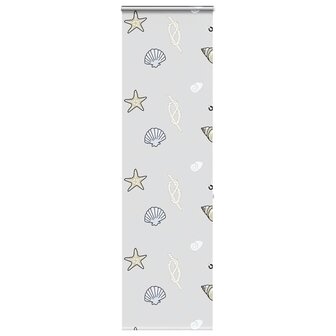 Doucherolgordijn met cassette 80x240 cm stofbreedte 76 cm 1