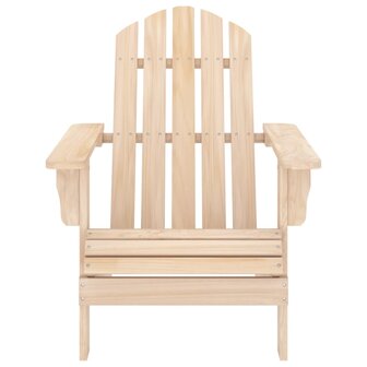 Tuinstoel Adirondack met tafel massief vurenhout 6