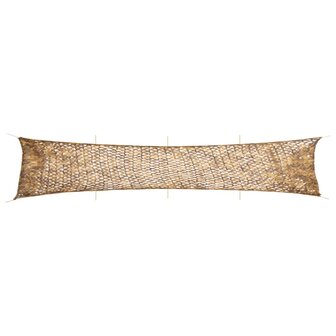 Camouflagenet met opbergzak 844x142 cm zandkleurig 1