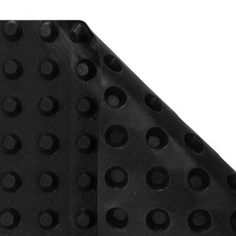 Afvoerfolie noppen 2 st 400 g/m&sup2; 1x20 m HDPE 6