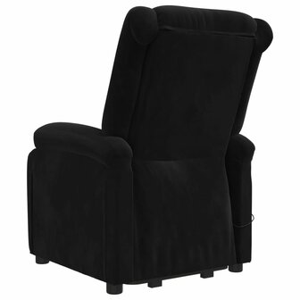 Sta-op-massagestoel fluweel zwart 6