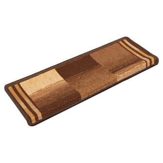 Trapmatten zelfklevend 5 st 65x21x4 cm bruin 2