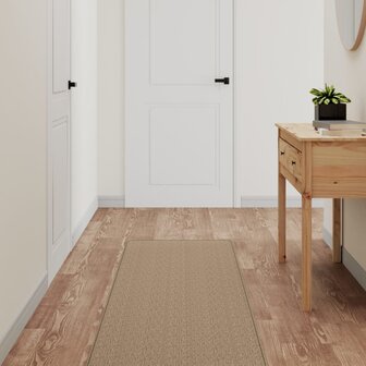 Tapijtloper 50x300 cm sisal-look zandkleurig 1