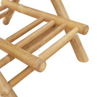 3-delige Barset voor buiten opvouwbaar bamboe 9