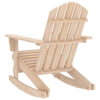 Schommelstoel Adirondack massief vurenhout 4