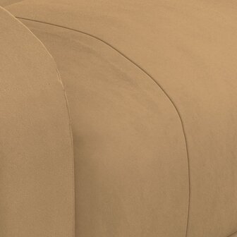 Massagestoel elektrisch verstelbaar fluweel bruin 9