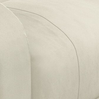 Massagestoel elektrisch fluweel cr&egrave;mekleurig 9