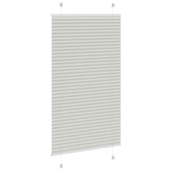 Pliss&eacute; rolgordijn 75x100 cm stofbreedte 74,4 cm polyester 4