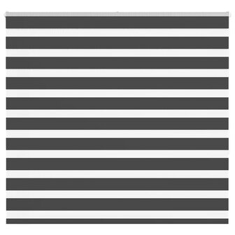 Zebra rolgordijn 155x150 cm stofbreedte 150,9 cm zwart 1