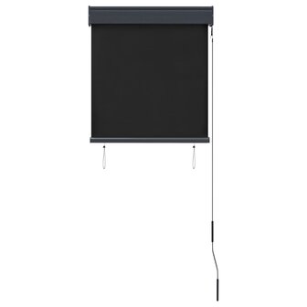 Rolgordijn voor buiten 60x250 cm antraciet 4