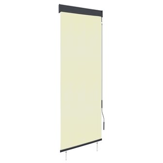 Rolgordijn voor buiten 60x250 cm cr&egrave;me 1