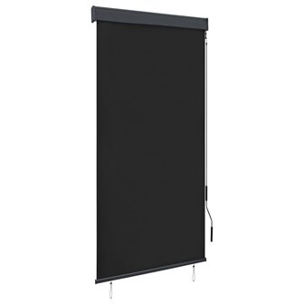 Rolgordijn voor buiten 80x250 cm antraciet 1