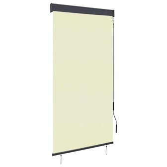 Rolgordijn voor buiten 80x250 cm cr&egrave;me 1