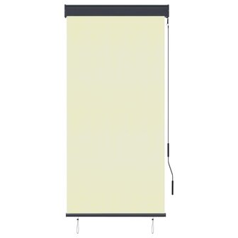 Rolgordijn voor buiten 80x250 cm cr&egrave;me 2