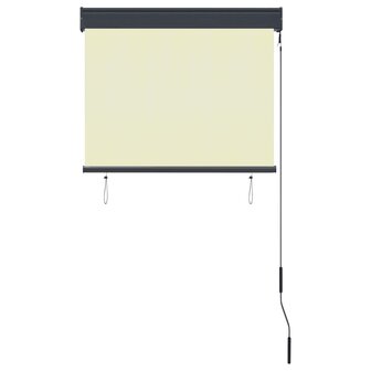 Rolgordijn voor buiten 80x250 cm cr&egrave;me 4