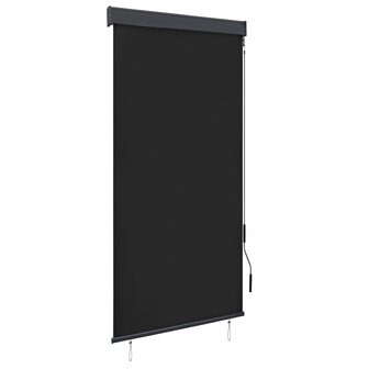 Rolgordijn voor buiten 100x250 cm antraciet 1