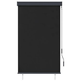 Rolgordijn voor buiten 100x250 cm antraciet 2