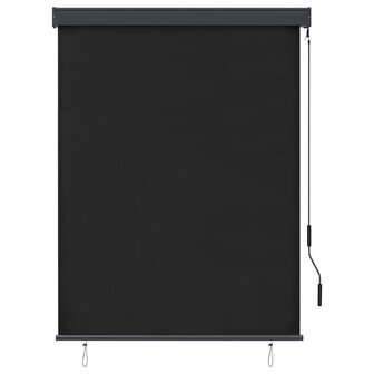 Rolgordijn voor buiten 120x250 cm antraciet 2