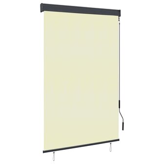 Rolgordijn voor buiten 120x250 cm cr&egrave;me 1