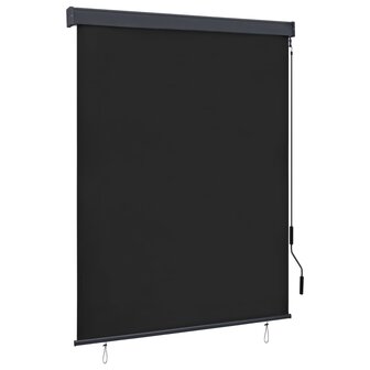 Rolgordijn voor buiten 140x250 cm antraciet 1