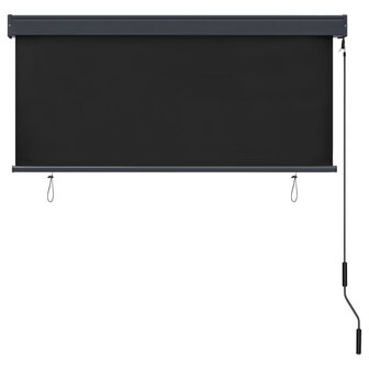 Rolgordijn voor buiten 140x250 cm antraciet 4