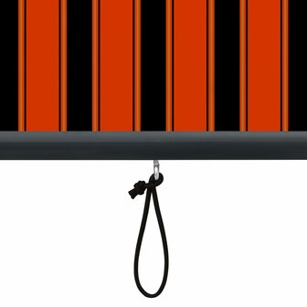Rolgordijn voor buiten 170x250 cm oranje en bruin 7