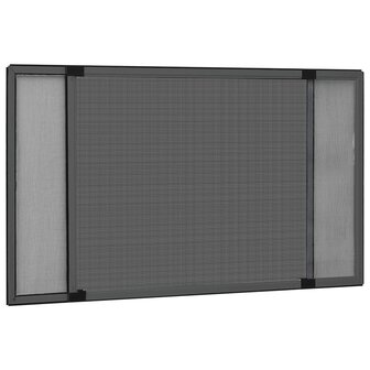 Raamhor uitschuifbaar (100-193)x75 cm antracietkleurig 1