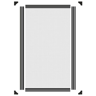 Insectenhor voor ramen magnetisch 80x140 cm antracietkleurig 6