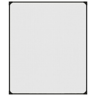Insectenhor voor ramen magnetisch 100x120 cm antracietkleurig 3