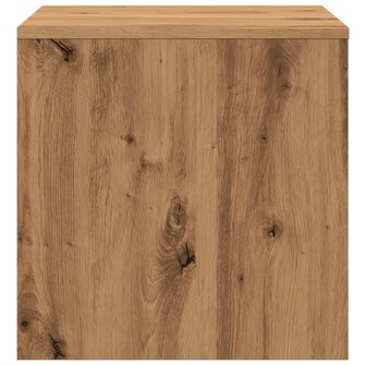 3-delige Tafeltjesset bewerkt hout artisanaal eikenkleur 6